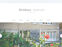 Tablet Screenshot of granvelle.be